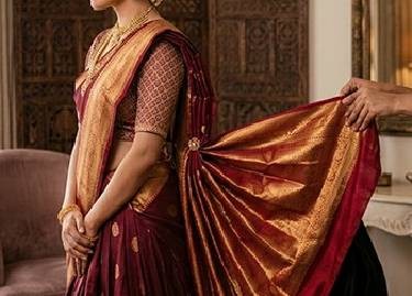saree draping